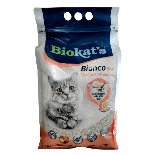 BIOKAT'S BIANCO FRESH VANILLA BAG 10 LT