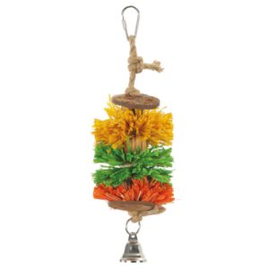 JUGUETE PAJARO POMPON 15CM