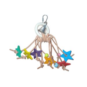 JUGUETE PAJARO ESTRELLAS 21CM