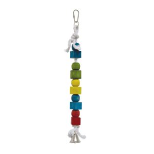 JUGUETE PAJARO CUENTAS MADERA 33CM