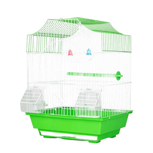 JAULA PAJARO VERDE 52CM