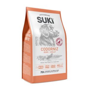 SUKI S/H ADULT CODORNIZ SALMON PAVO 3KG