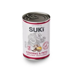 SUKI DOG LATA CODORNIZ+PATO+2 HUEVOS